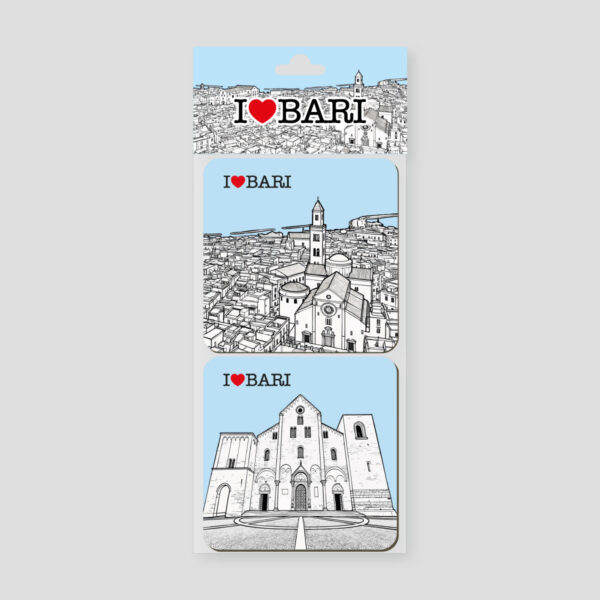 Sottobicchieri in sughero Basilica e Cattedrale